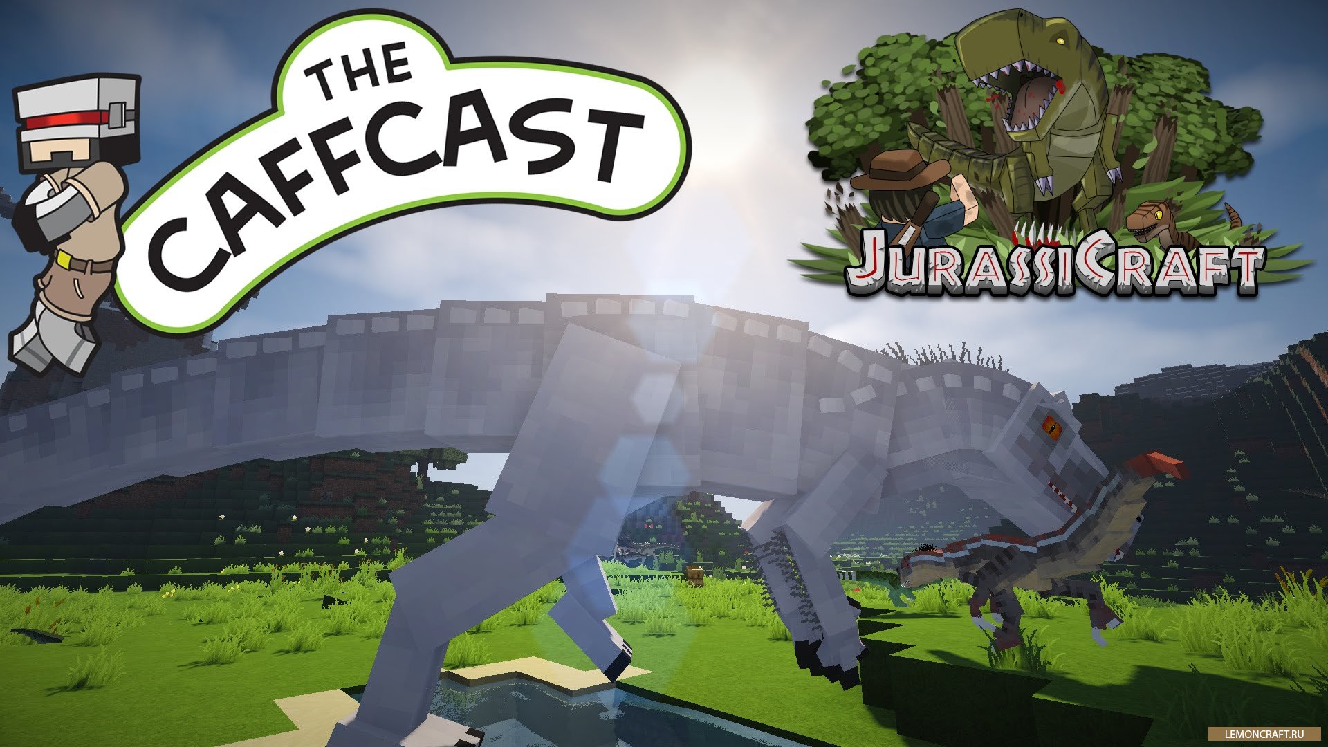 Мод на динозавров JurassiCraft [1.12.2] [1.11.2] [1.10.2] [1.7.10]