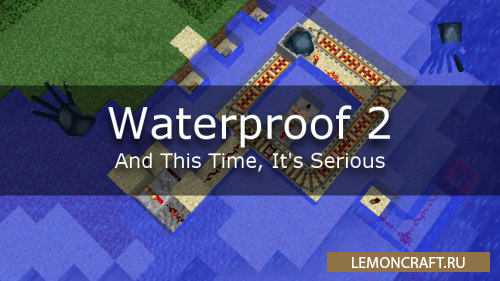 Мод на редстоун под водой Waterproof 2 [1.12.2]