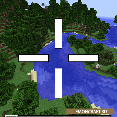 Мод на настраиваемый прицел Custom Crosshair [1.16.5] [1.15.2] [1.14.4] [1.12.2]