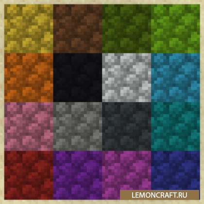 Мод на дополнительные цвета Additional Colors [1.16.5] [1.15.2]