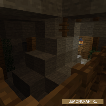 Мод на новые шахты Spruce Mineshafts [1.16.5]